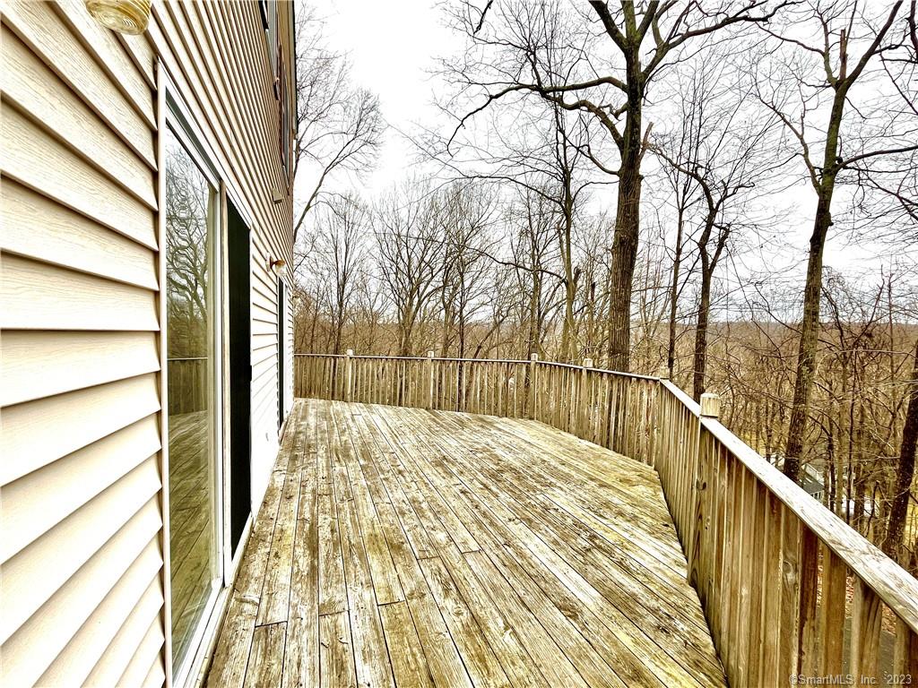 Expansive Southeast facing 13x30 deck. 7 Cora Lane, Wilton CT For Sale