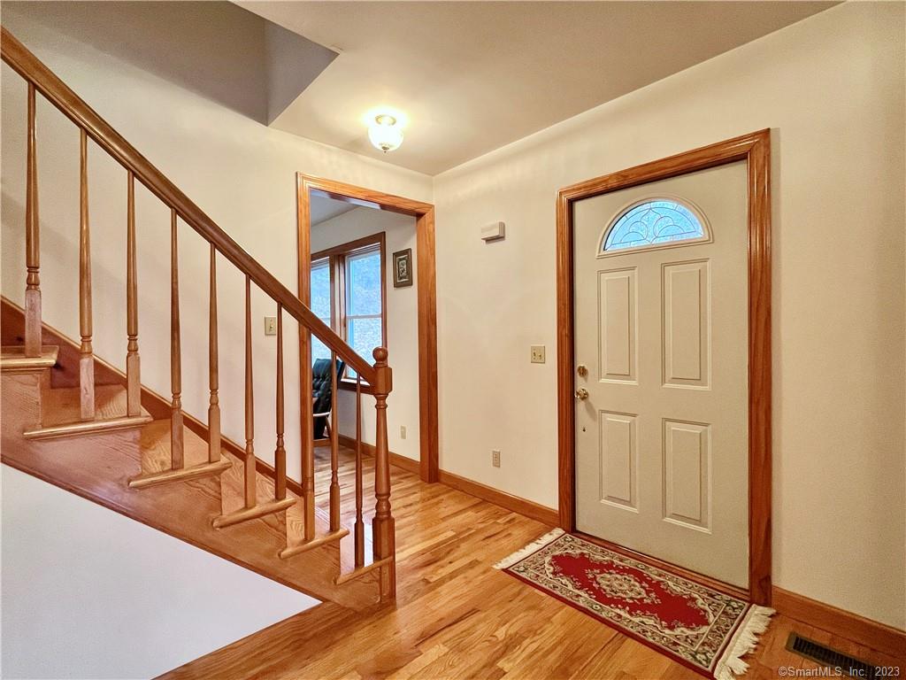 Foyer leading to 2nd floor. 7 Cora Lane, Wilton CT For Sale