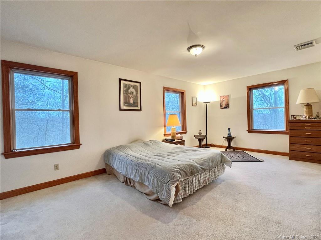 Spacious Primary Bedroom 12x20. 7 Cora Lane, Wilton CT For Sale