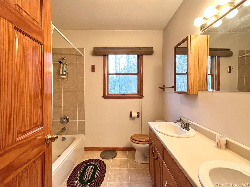 2nd Floor Full bathroom. 7 Cora Lane, Wilton CT For Sale