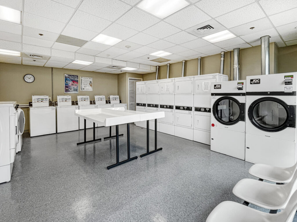 Laundry Room on the same floor - The Biltmore