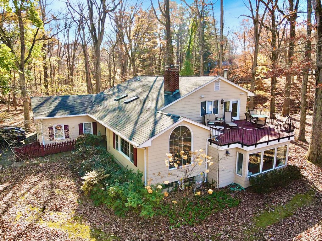 1 Meeting Grove Lane, Norwalk, CT Aerial view of Private Balcony to Primary Bedroom Suite