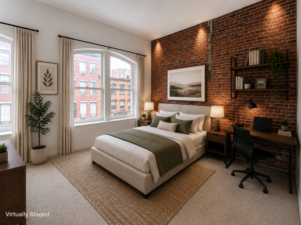 83 Washington Street, Unit 3C STAGED view 2