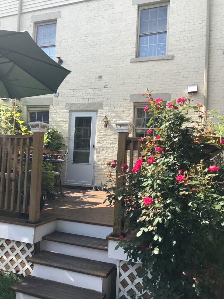 Exterior Rear Deck - 10 West Street #12 Stamford CT 06902